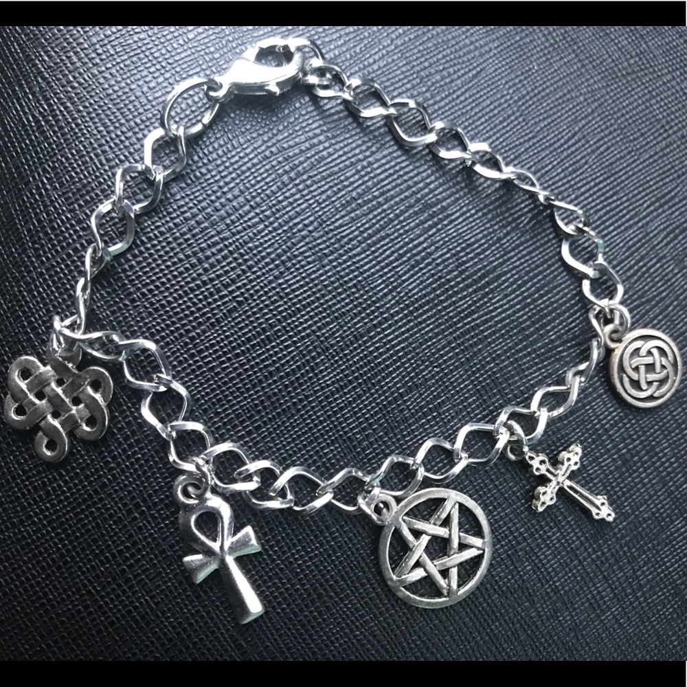 Supernatural Themed Multi-Religion Bracelet